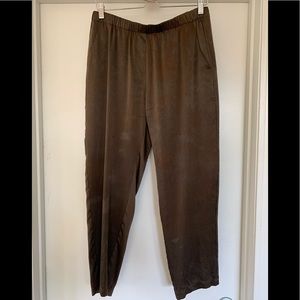 Raquel Allegra Tye Dye Silk Pull On Pants Sz 2